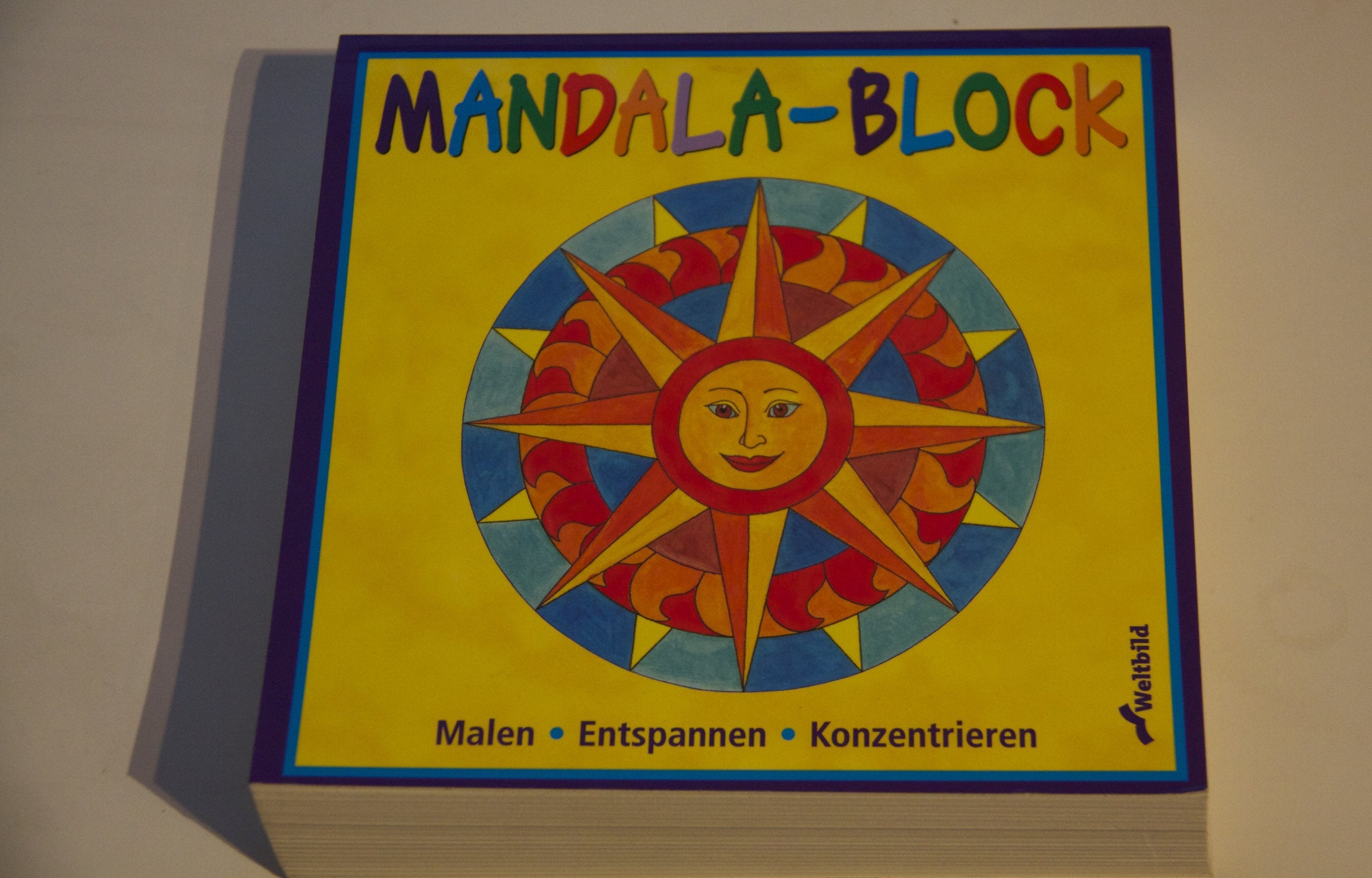 Mandala- Block. Malen. Entspannen. Konzentrieren Books