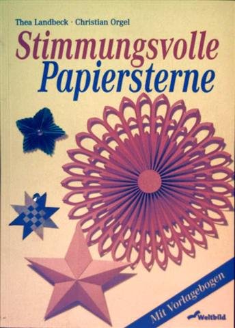 Stimmungsvolle Papiersterne: Mit Vorlagebogen Books