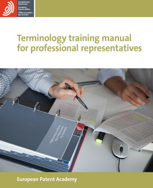 Terminology training manual for professional representatives Law