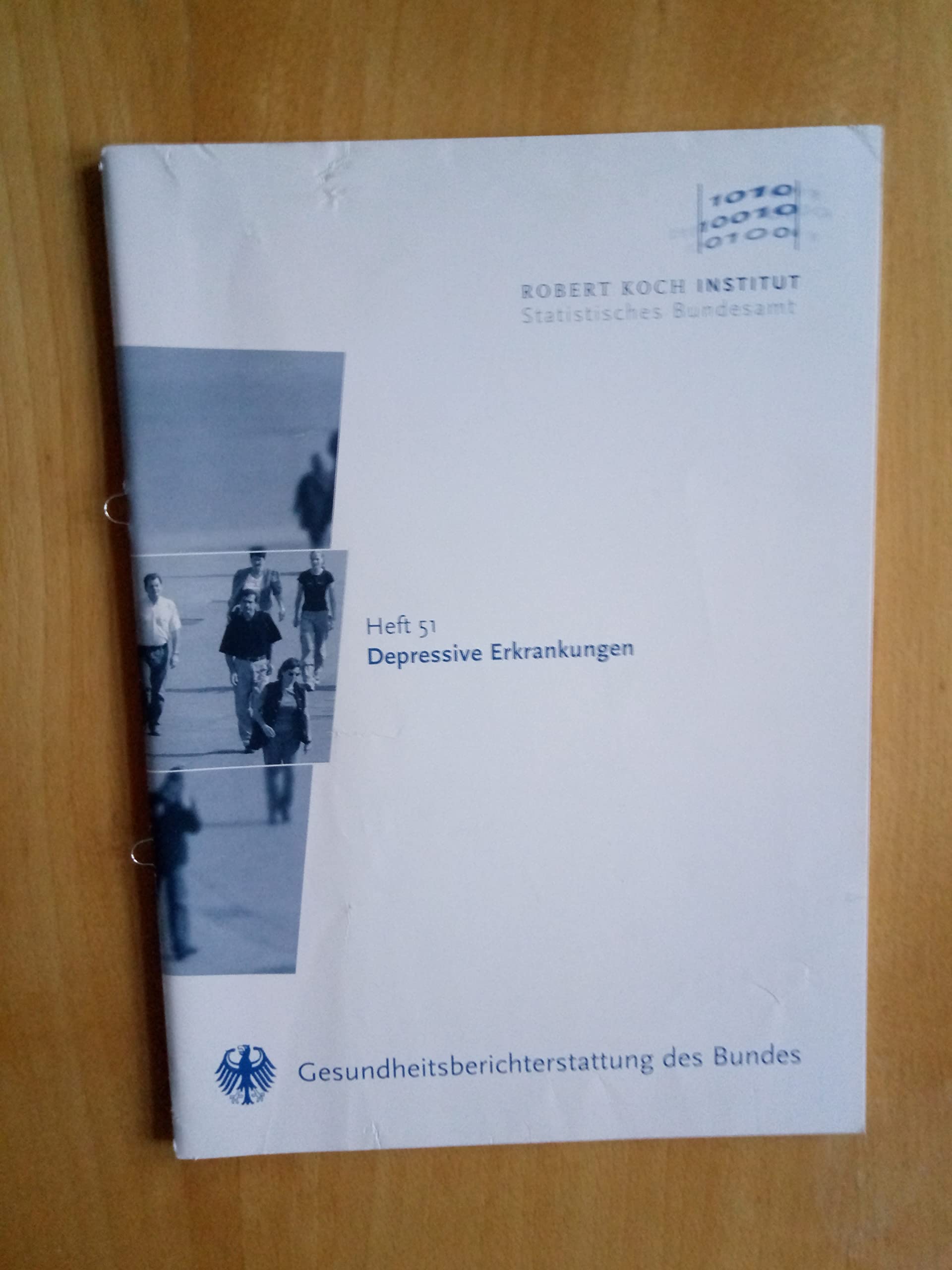 Gesundheitsberichterstattung des Bundes - Depressive Erkrankungen (Gesundheitsberichterstattung für Deutschland) Medicine