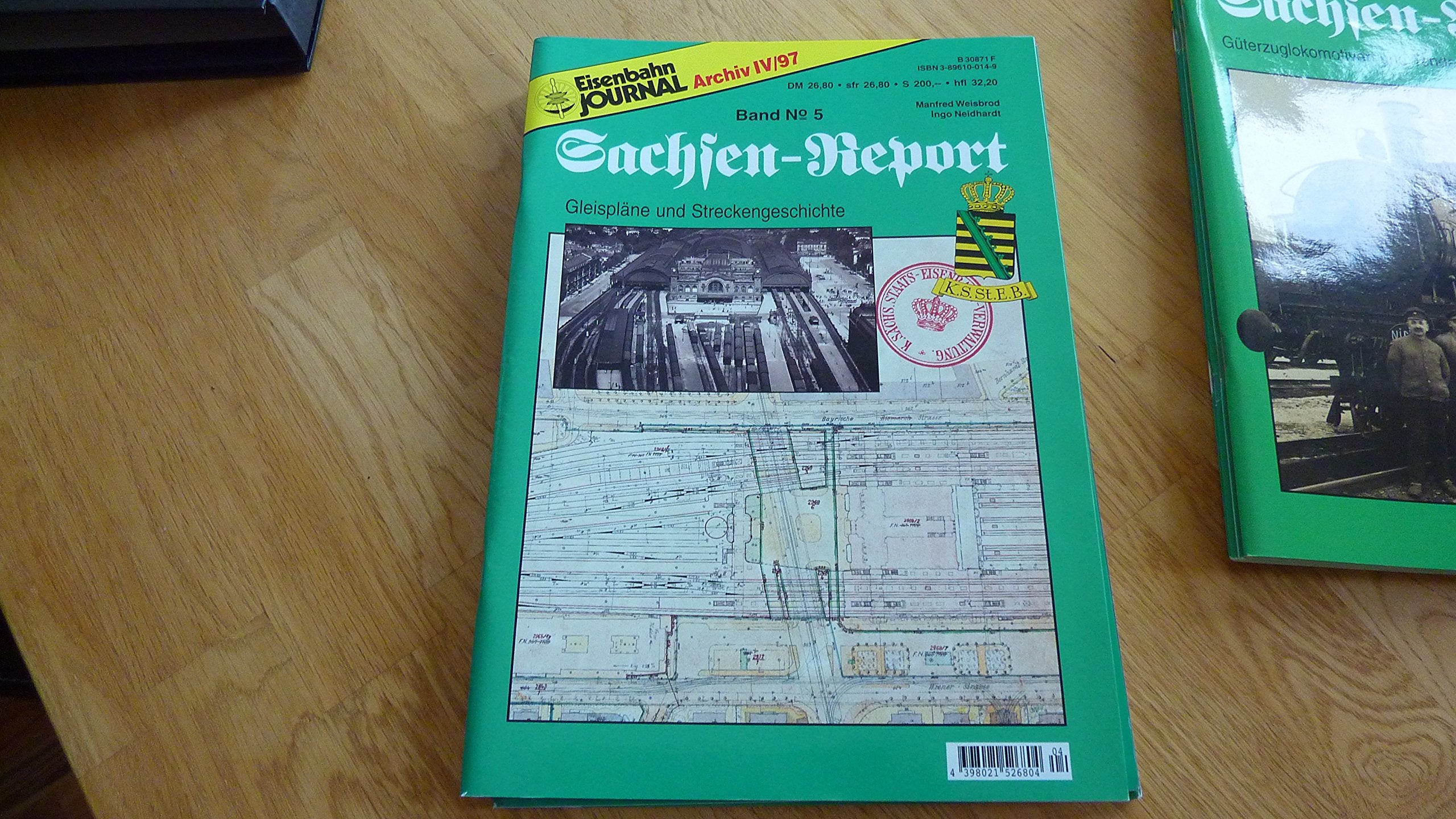 Sachsen Report: Sächsische Eisenbahngeschichte / Gleispläne und Streckengeschichte Books