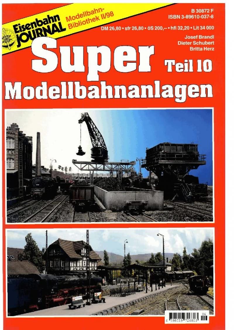 Super Modellbahnanlagen (Modellbahn Bibliothek des Eisenbahn Journals) Books