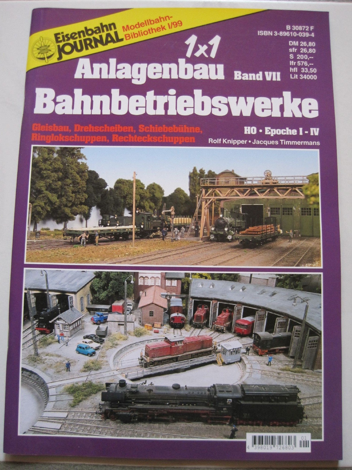 1 x 1 des Anlagenbaus: Betriebswerke. Teil 1 (Modellbahn Bibliothek. Anlagenbau / Violette Reihe) Books