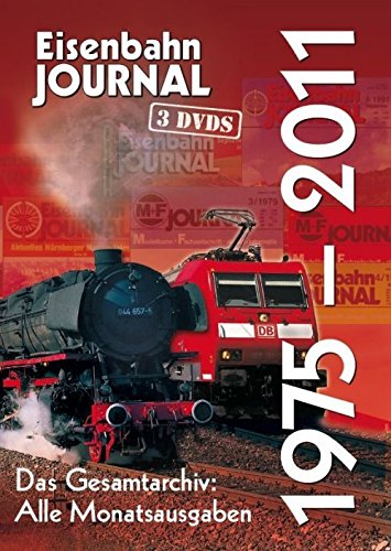 Eisenbahn-Journal 1975 bis 2011. Das Gesamtarchiv: Alle Monatsausgaben auf 3 DVDs Books