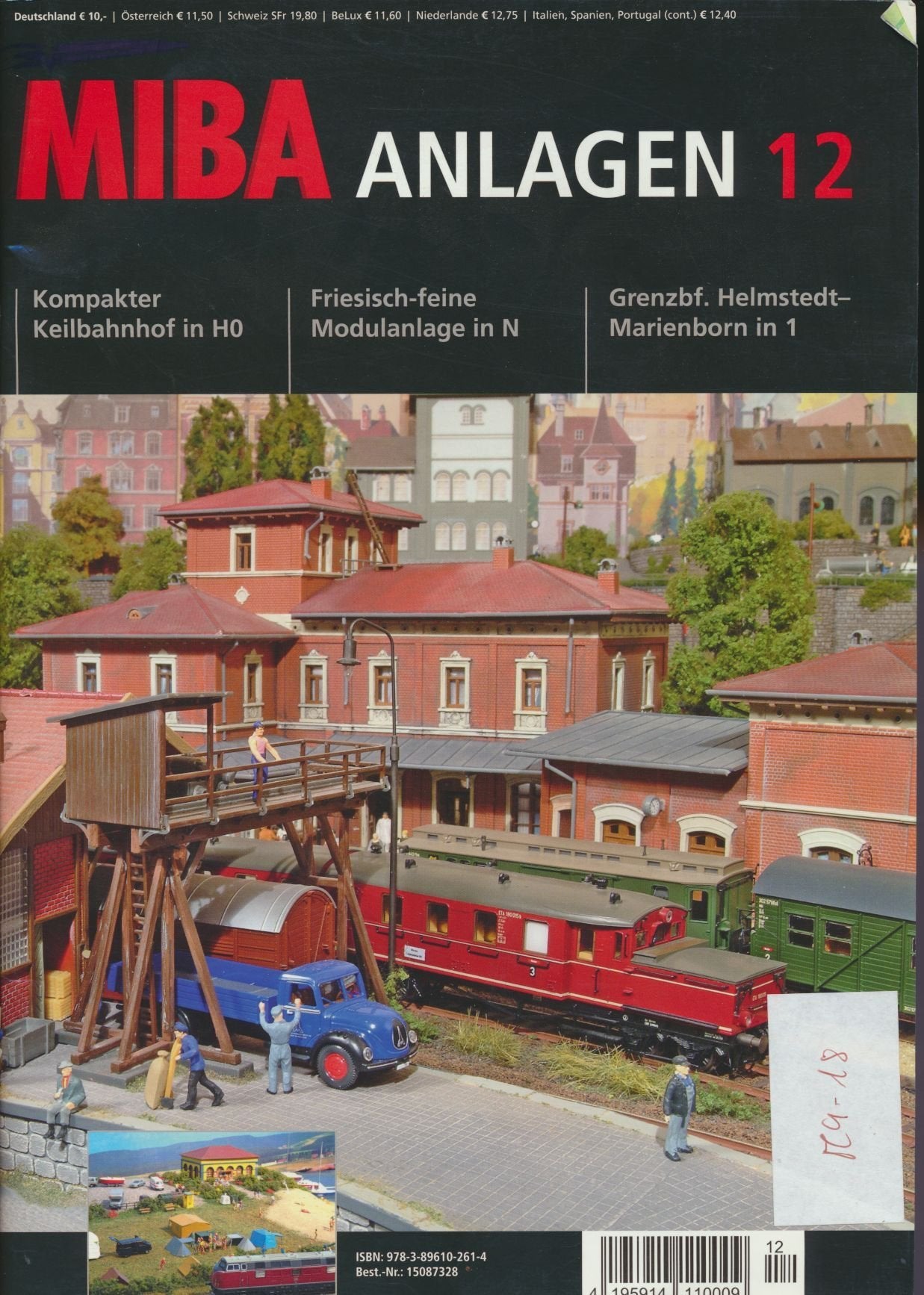 MIBA Anlagen 12: Kompakter Keilbahnhof in H0, Friesisch-feine Modulanlage in N, Grenzbahnhof Helmstedt - Marienbirn in 1 Leisure, Home & Garden