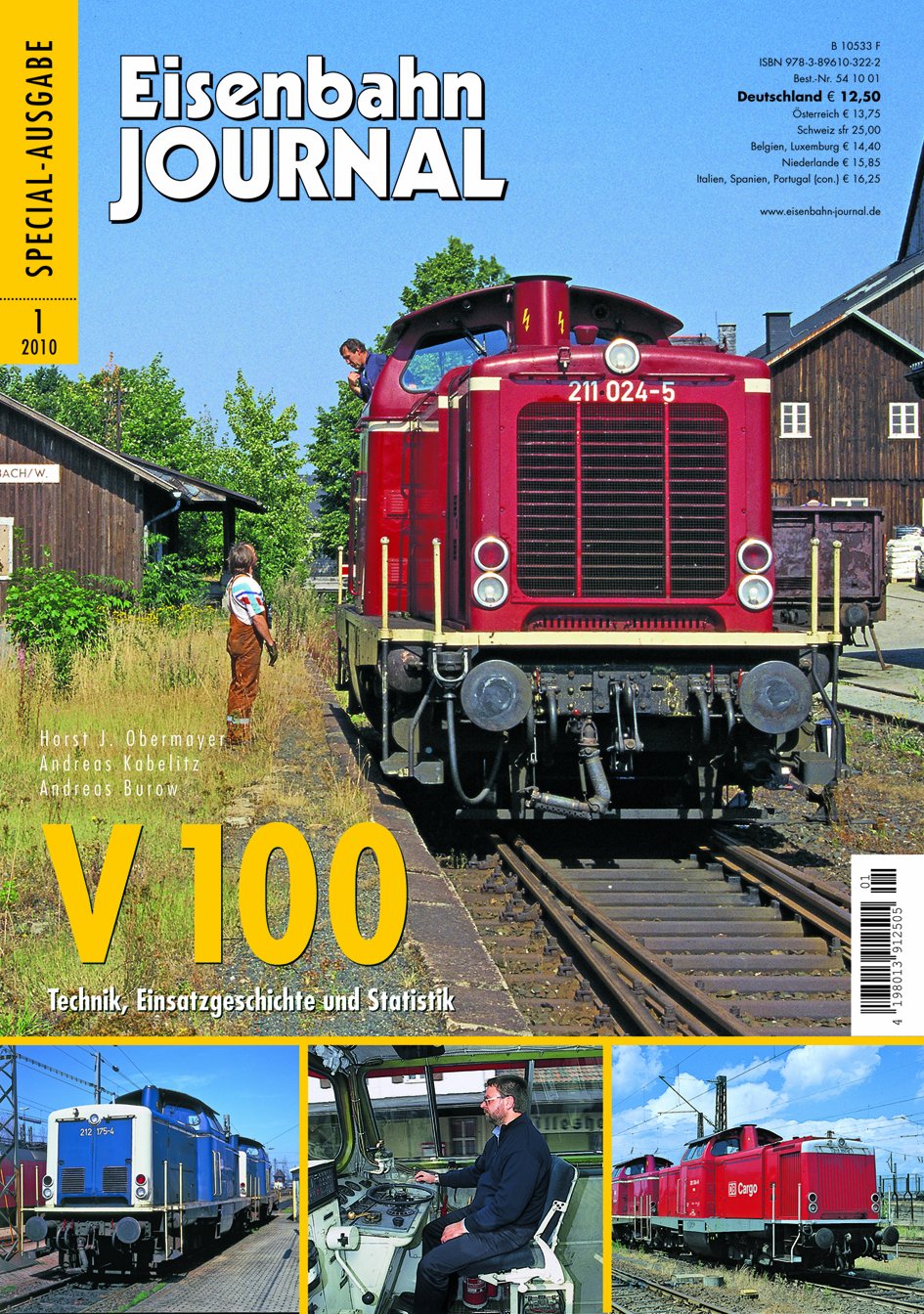 V100 - Technik, Einsatzgeschichte und Statistik - Eisenbahn Journal Special 1-2010 Books