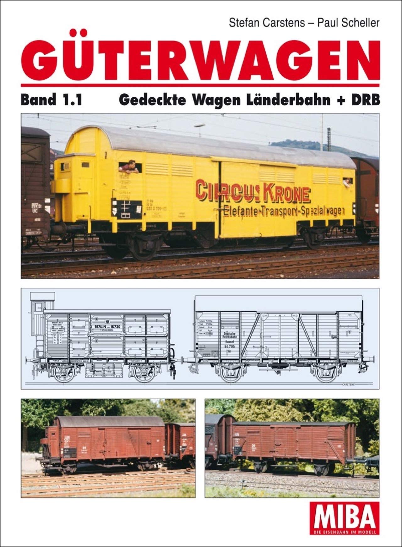 MIBA Güterwagen Band 1.1 Gedeckte Wagen Länderbahn + DRB Leisure, Home & Garden