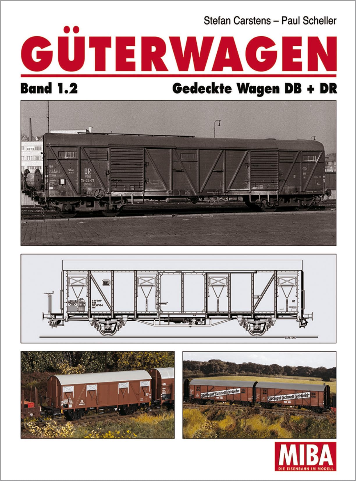 MIBA Güterwagen Band 1.2 Gedeckte Wagen DB + DR Leisure, Home & Garden