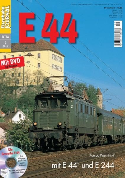 E 44 - mit E 44.5 und E 244 - Eisenbahn Journal Extra 2-2016 Leisure, Home & Garden
