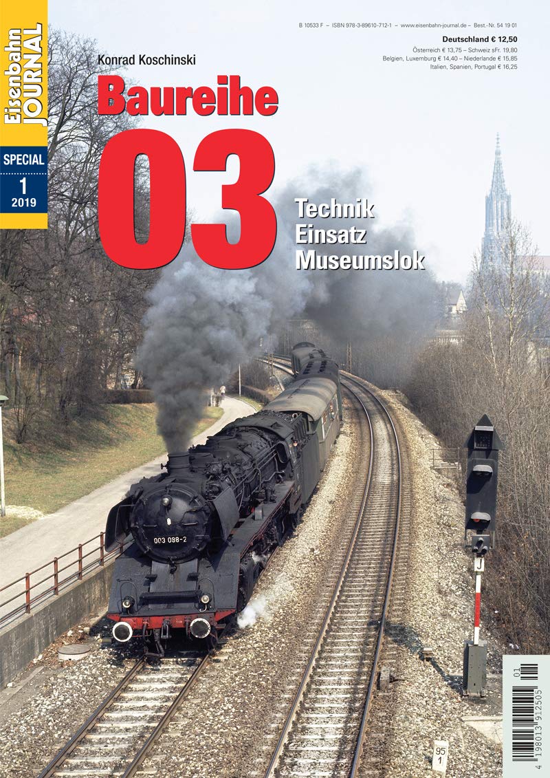 Product Image: Baureihe 03 - Technik, Einsatz, Museumsloks - Eisenbahn Journal Special 1-2019