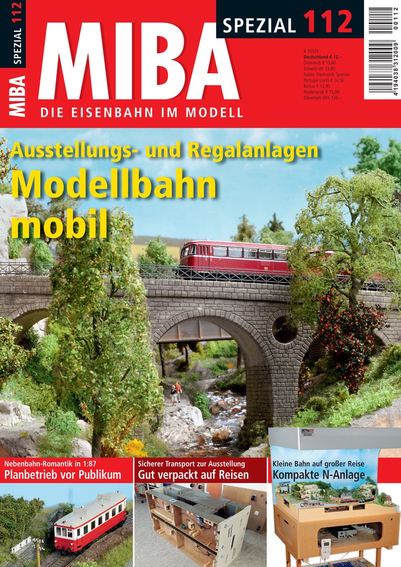 MIBA Spezial 112 - Ausstellungs- und Regalanlagen - Modellbahn mobil Books