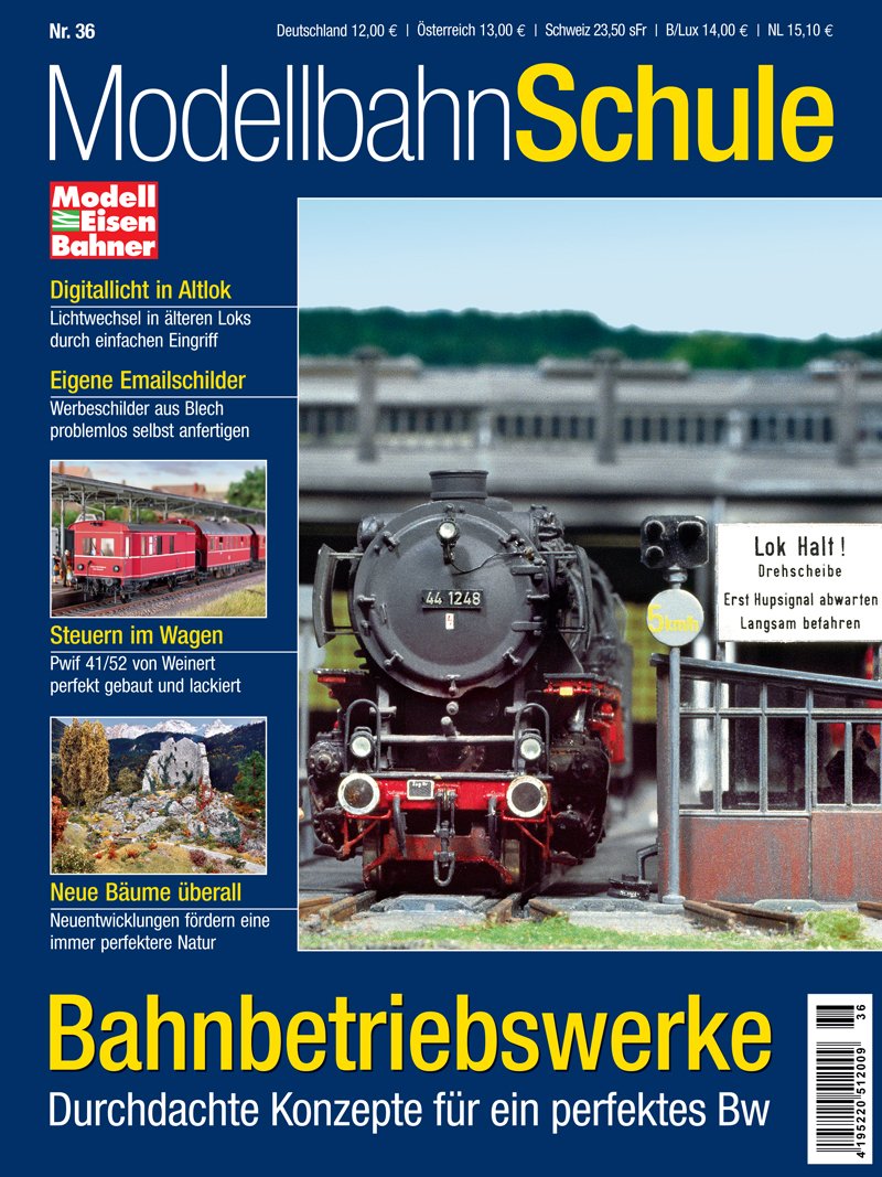 MEB Modellbahn-Schule 36 - Bahnbetriebswerke Books