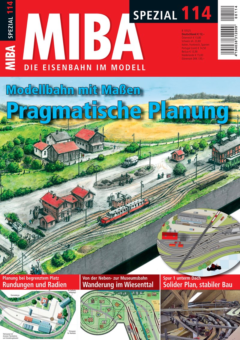 MIBA Spezial 114 - Modellbahn mit Maßen: Pragmatische Planung Books