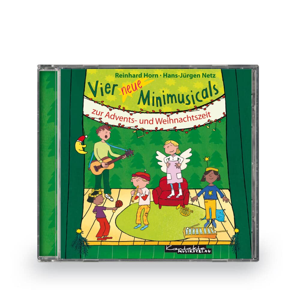 Vier neue Minimusicals zur Advents- und Weihnachtszeit Sheet Music
