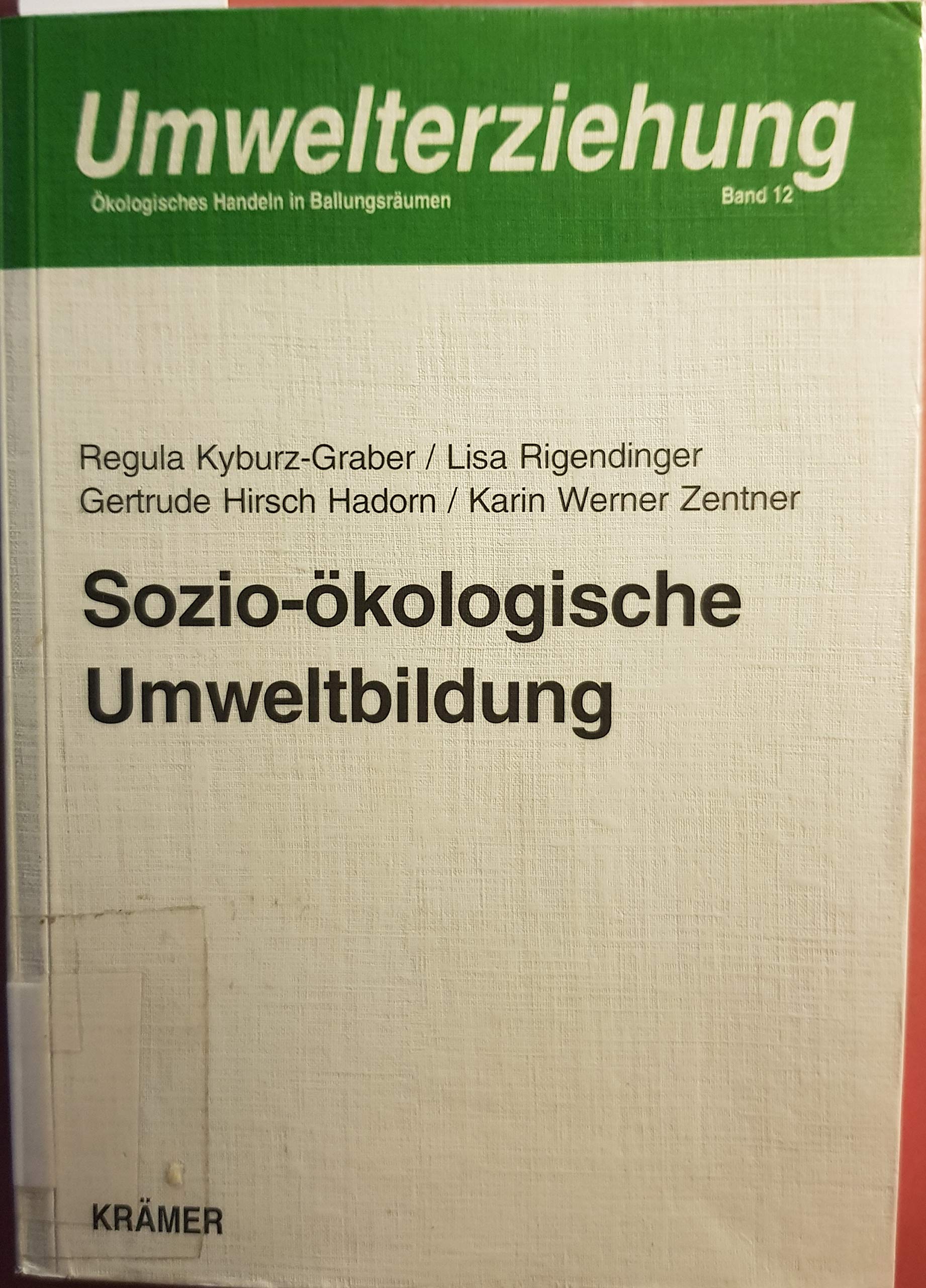 Sozio-ökologische Umweltbildung (Umwelterziehung) Learning & Reference