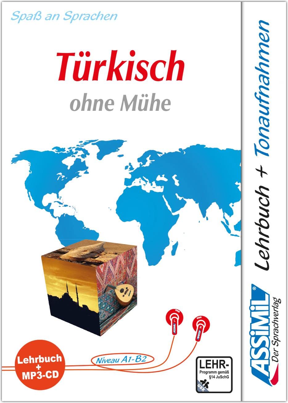 ASSiMiL Türkisch ohne Mühe - MP3-Sprachkurs - Niveau A1-B2: Selbstlernkurs in deutscher Sprache, Lehrbuch + 1 MP3-CD: Lehrbuch (Niveau A1 - B2) und eine mp3-CD mit 225 Min. Tonaufnahmen General education