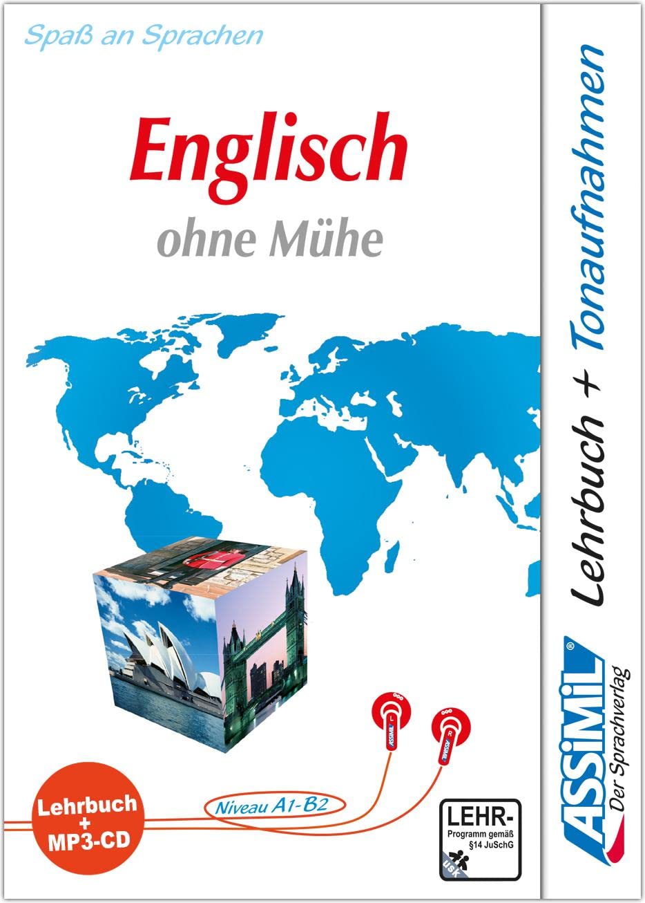 ASSiMiL Englisch ohne Mühe - MP3-Sprachkurs - Niveau A1-B2: Selbstlernkurs in deutscher Sprache, Lehrbuch + 1 MP3-CD: Lehrbuch und Mp3-CD. Niveau A1-B2 (ASSiMiL Selbstlernkurs für Deutsche) General education