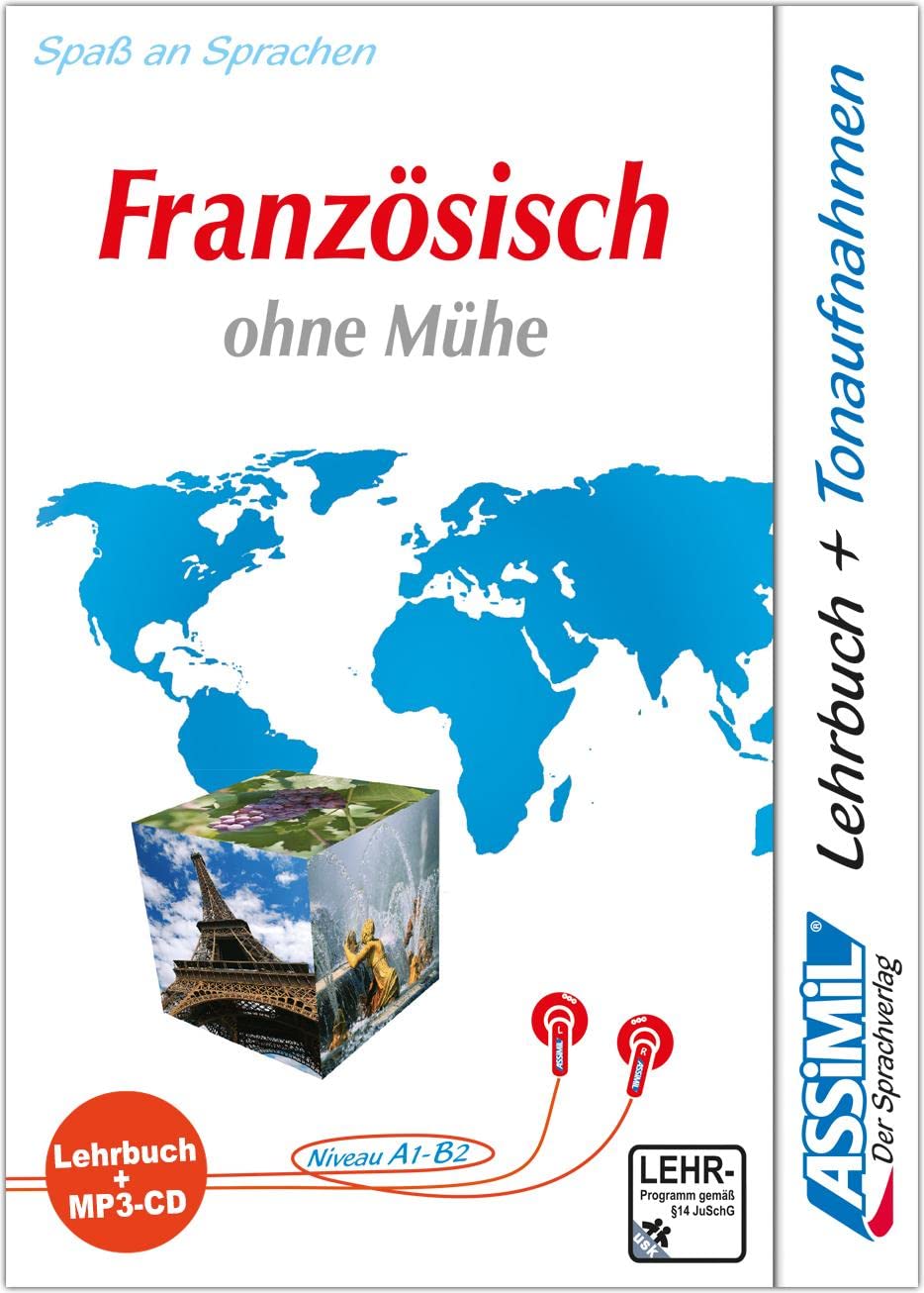 ASSiMiL Französisch ohne Mühe - MP3-Sprachkurs - Niveau A1-B2: Selbstlernkurs in deutscher Sprache, Lehrbuch + 1 MP3-CD: Lehrbuch und mp3-CD. Niveau A1-B2 General education