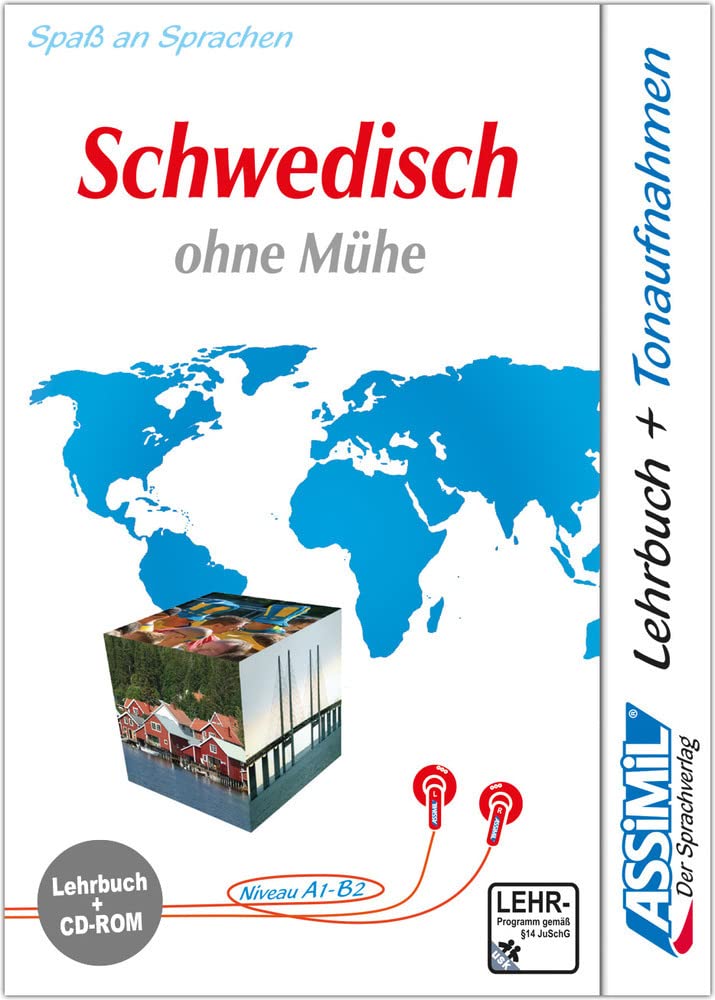 Schwedisch ohne Mühe. Multimedia-PC. Lehrbuch + CD-ROM: Selbstlernkurs in deutscher Sprache, Lehrbuch + 1 CD-ROM General education