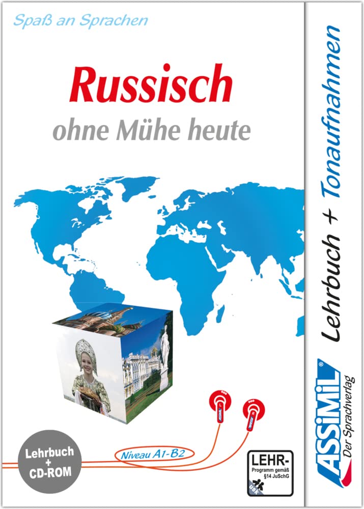 Russisch ohne Mühe heute. Multimedia-PC. Lehrbuch + CD-ROM: Selbstlernkurs in deutscher Sprache, Lehrbuch + CD mit PC-App Foreign Languages ​​& Dictionaries