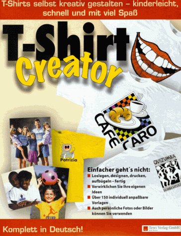 T-Shirt Creator, 1 CD-ROM m. 2 Bl. Transferpapier: T-Shirts selbst kreativ gestalten - kinderleicht, schnell und mit viel Spaß. Für Windows 3.1x/95 Film, Art & Culture