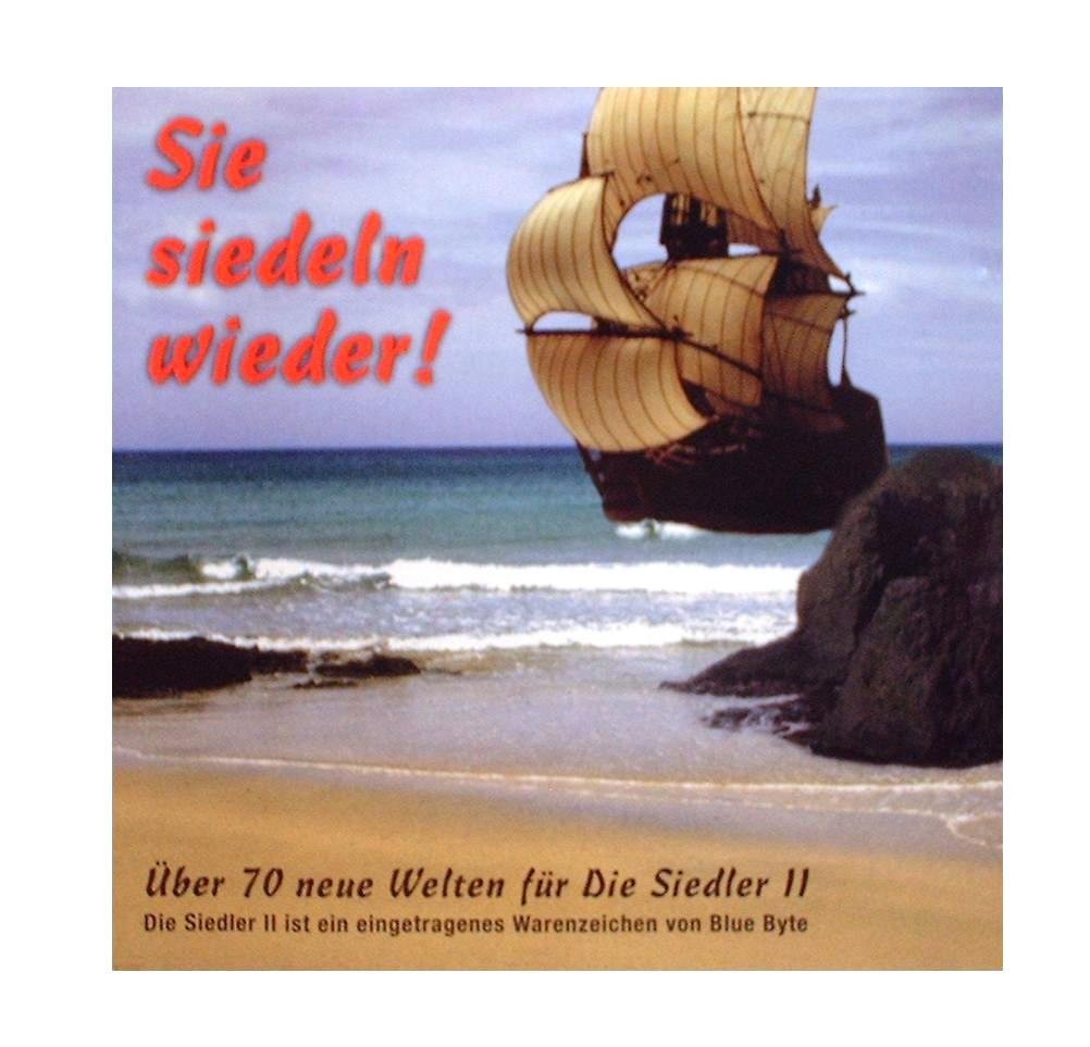 Sie siedeln wieder. CD- ROM für DOS ab 5.0. Über 70 neue Welten für Die Siedler II Games