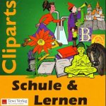 Schule und Lernen Cliparts. CD-ROM für Windows 95/98 und Mac OS 9. Books