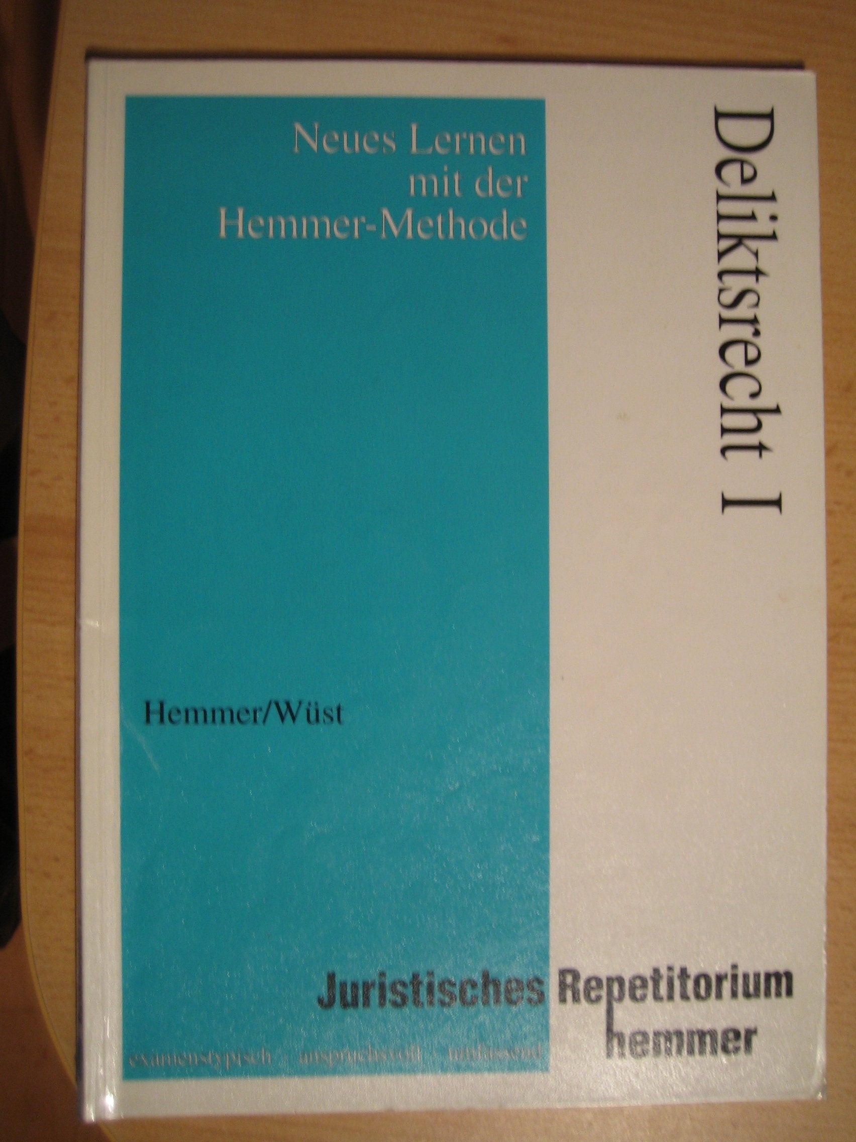 Product Image: Deliktsrecht I (Skripten - Zivilrecht) - Hemmer, Karl E