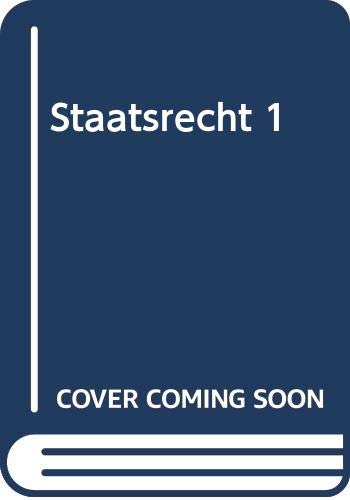 Staatsrecht 1 Law Books