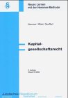 Kapitalgesellschaftsrecht (Skripten Wahlfach) Books
