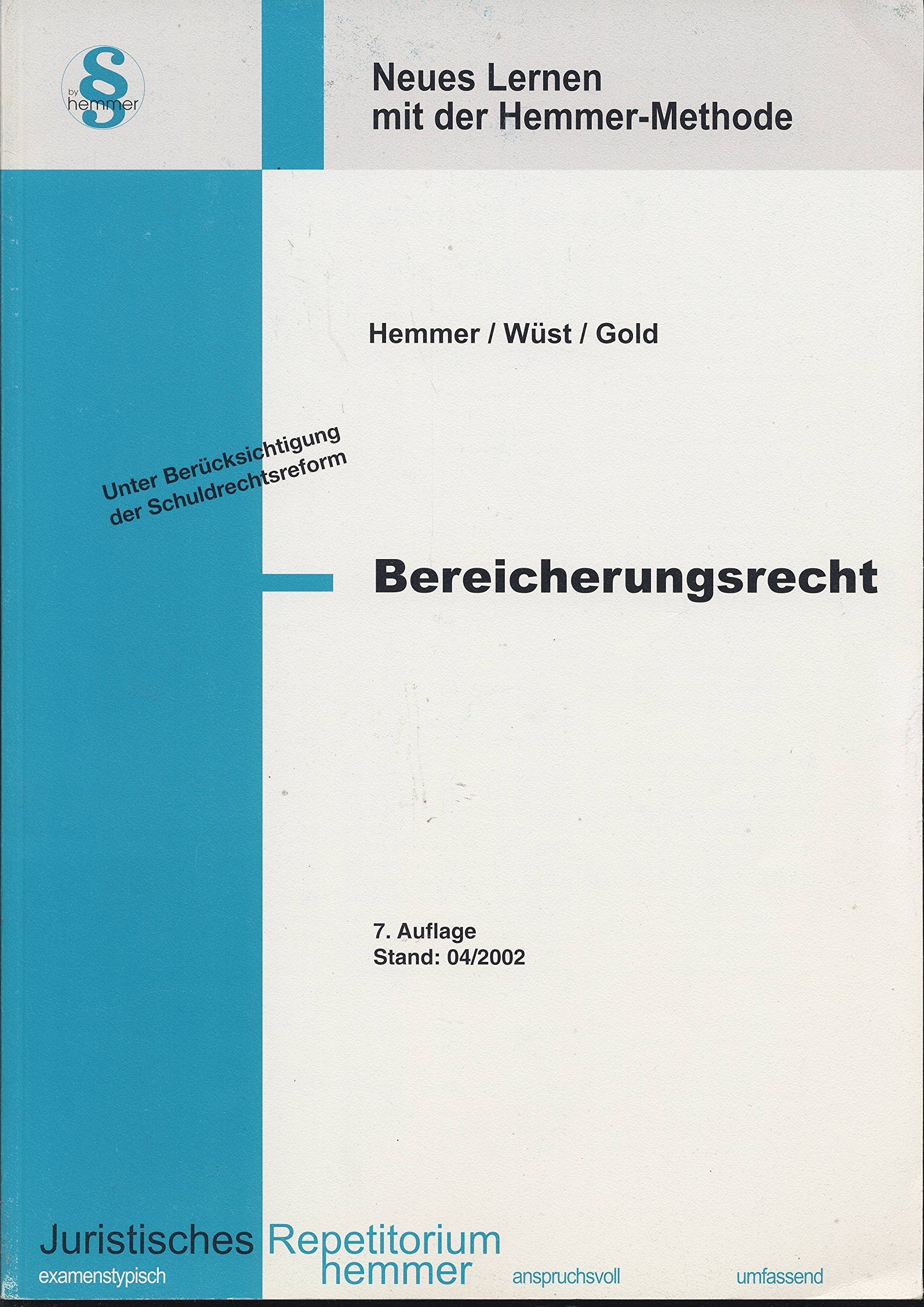 Bereicherungsrecht (Skripten - Zivilrecht) Law