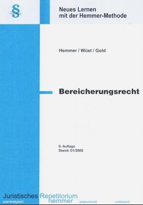 Bereicherungsrecht (Skripten - Zivilrecht) Law