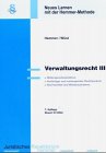 Verwaltungsrecht III (Skripten - Zivilrecht) Business & Technology