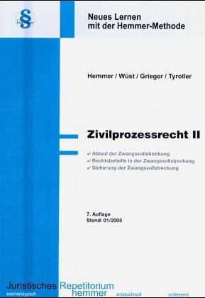 ZPO II - Zwangsvollstreckungsrecht (Skripten - Zivilrecht) Law