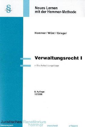 Verwaltungsrecht I (Skripten - Öffentliches Recht) Law