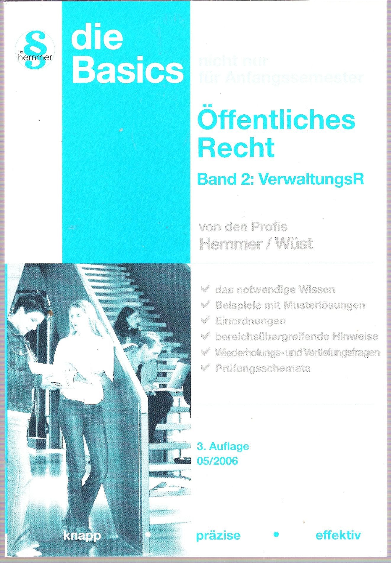 Basics Öffentliches Recht, Bd 2: Verwaltungsrecht Law