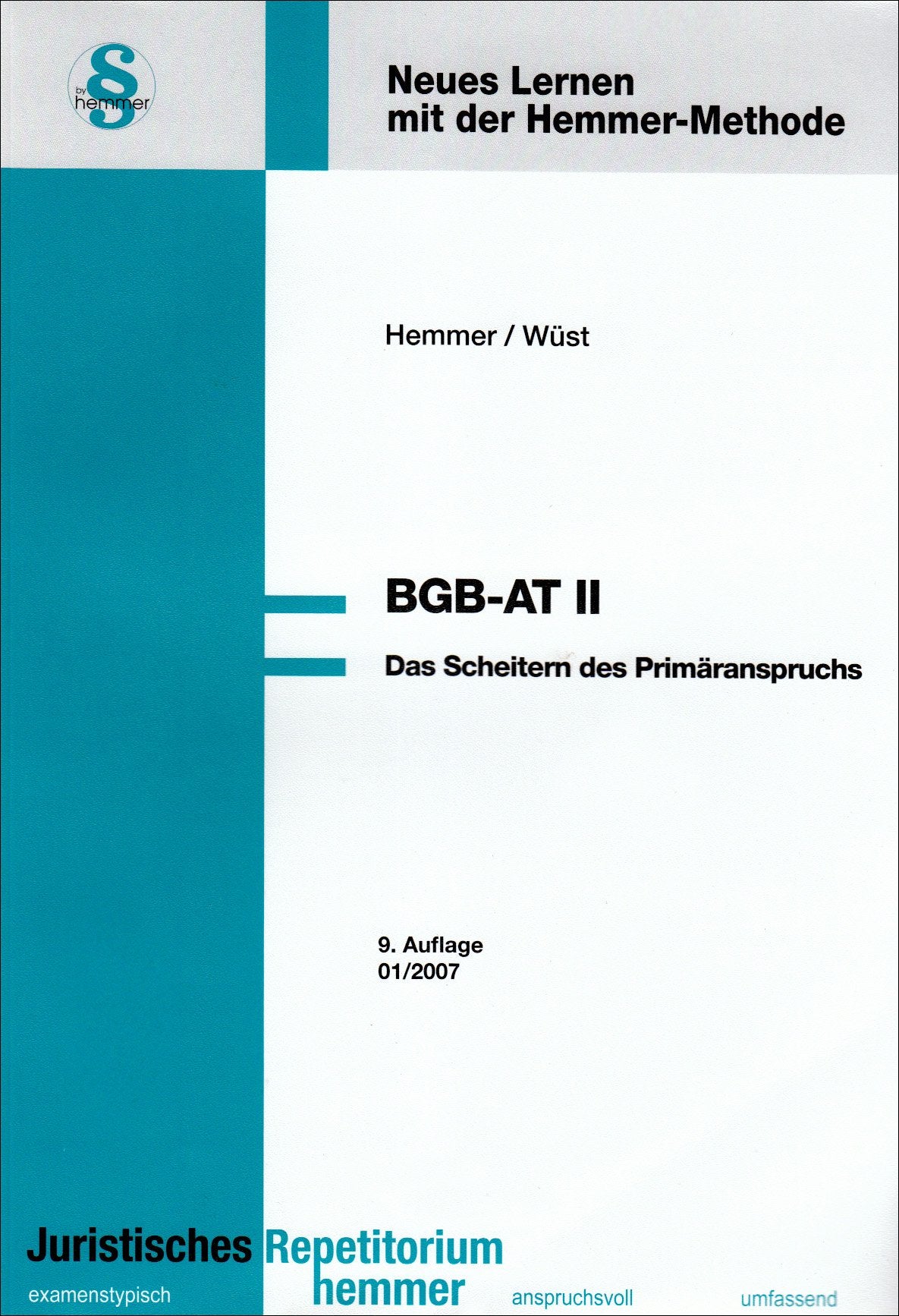 BGB AT II: Scheitern des Primäranspruchs (Skripten - Zivilrecht) Law