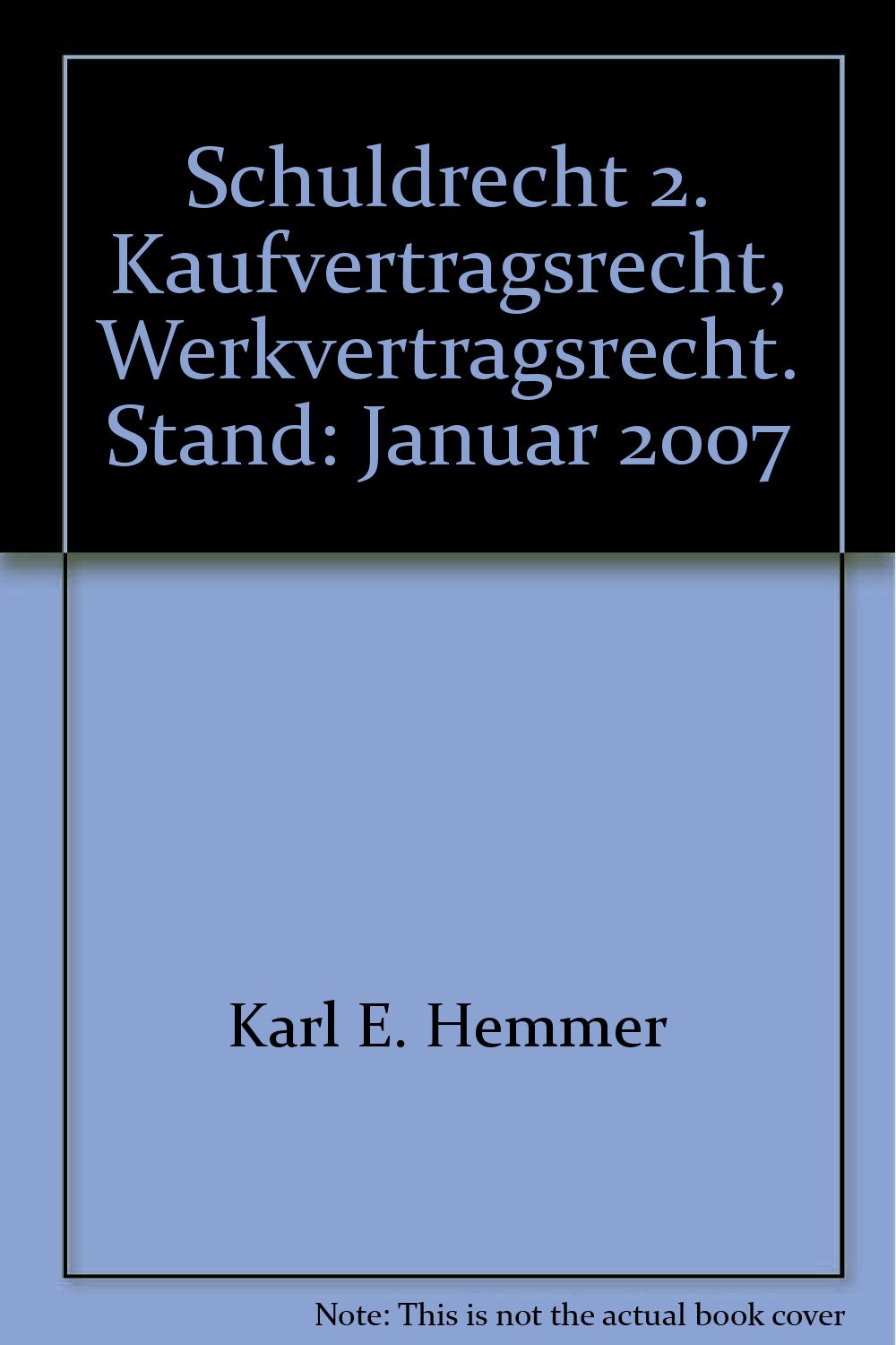 Schuldrecht II (Skripten - Zivilrecht) Law
