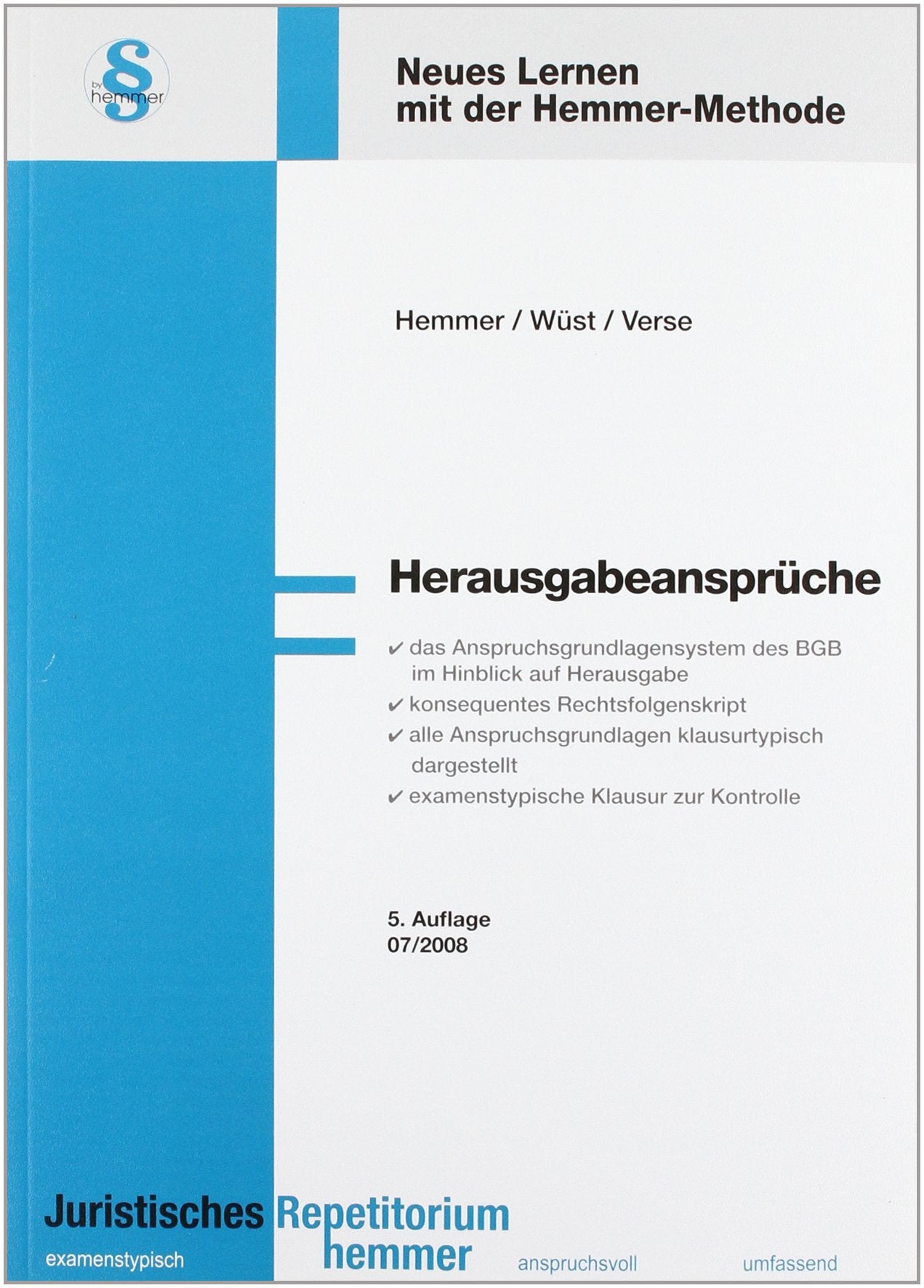 Herausgabeansprüche (Skripten - Zivilrecht) Law