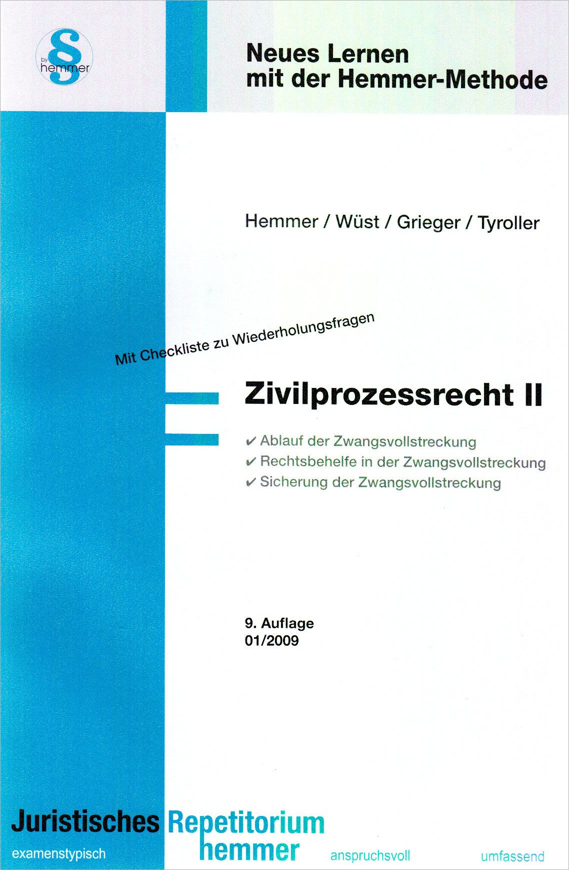 ZPO II (Skripten - Zivilrecht) Law