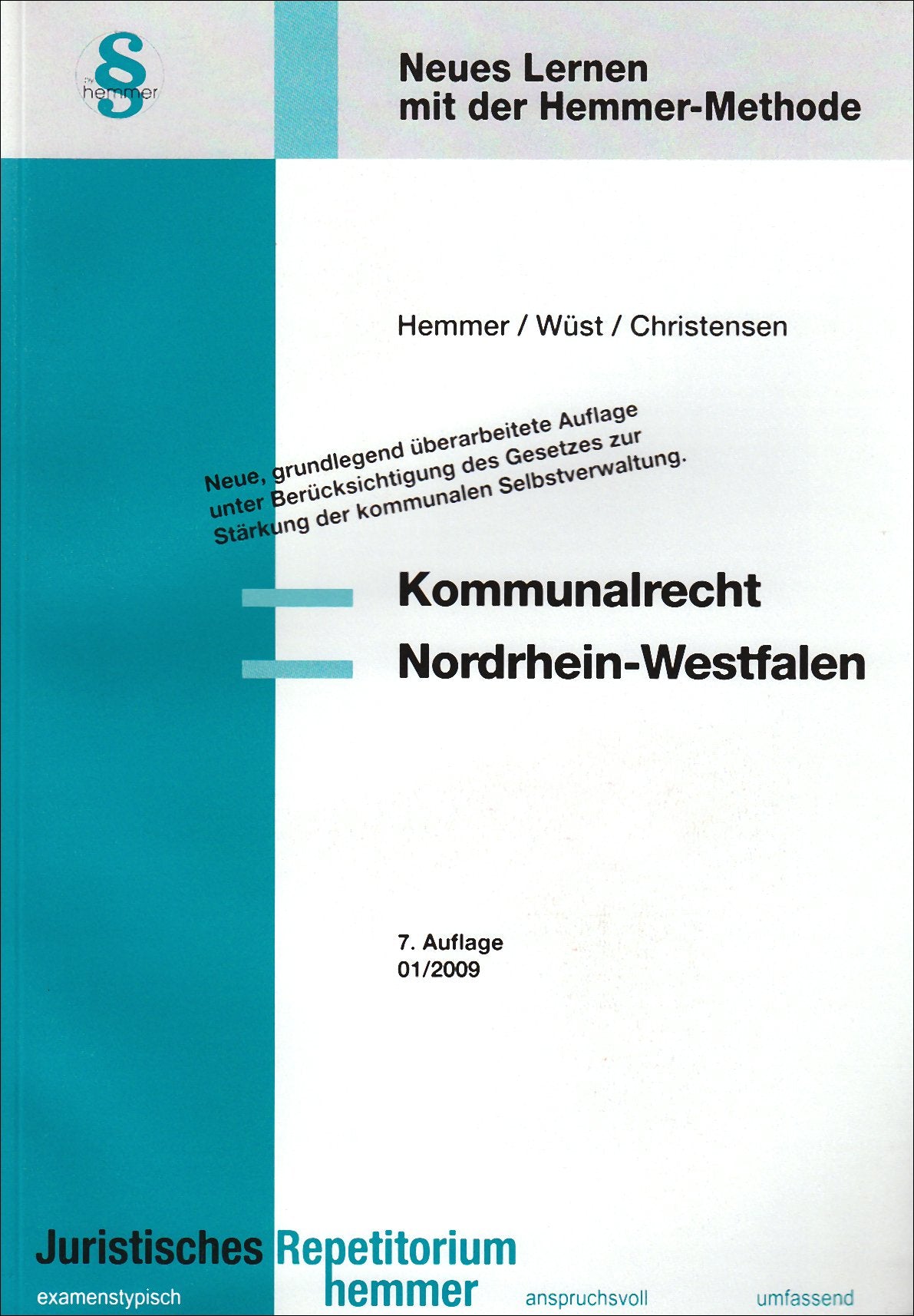Kommunalrecht NRW (Skripten - Öffentliches Recht) Law