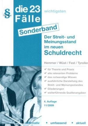 Der Streit- und Meinungsstand im neuen Schuldrecht: Systematische Darstellung des Meinungsstandes der wichtigsten Streitigkeiten (Skript Zivilrecht) Law