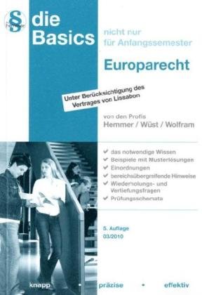 Basics Europarecht (Skripten - Öffentliches Recht) Law