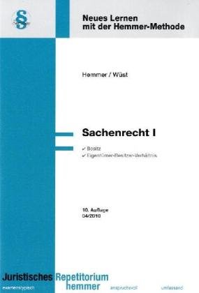 Sachenrecht I (Skripten - Zivilrecht) Law