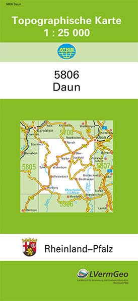 Daun 1 : 25 000 book