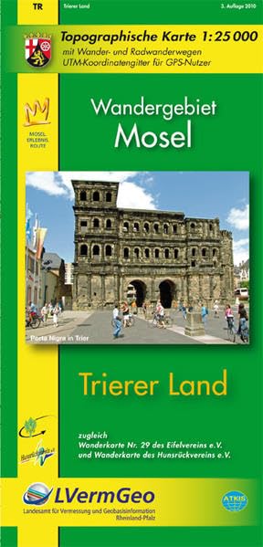 Trierer Land 1 : 25 000. Wanderkarte Leisure, Home & Garden