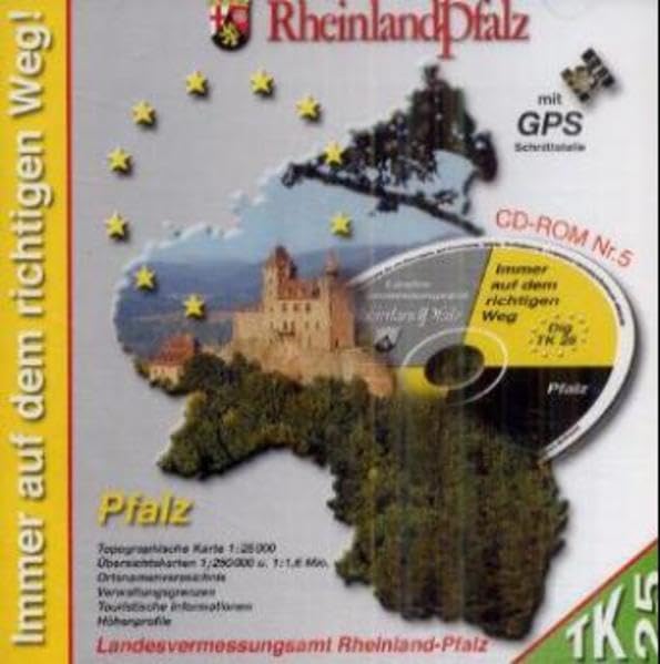 Pfalz (Topographische Karten 1:25000 (TK 25) Rheinland-Pfalz (amtlich) / Mehrfarbige Ausgabe) Books
