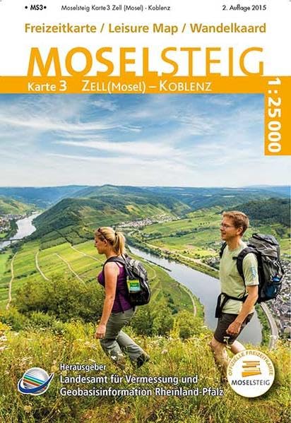 Moselsteig Karte 03 1 : 25 000 book