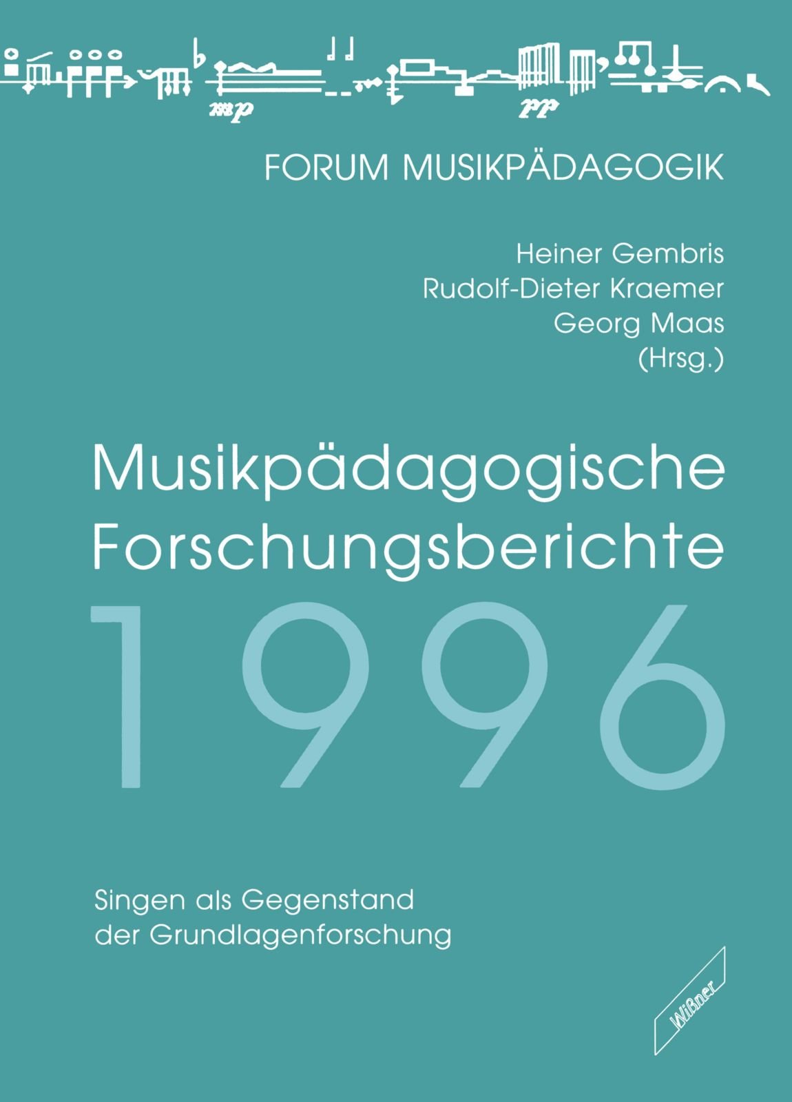 Musikpädagogische Forschungsberichte 1996. Singen als Gegenstand der Grundlagenforschung book