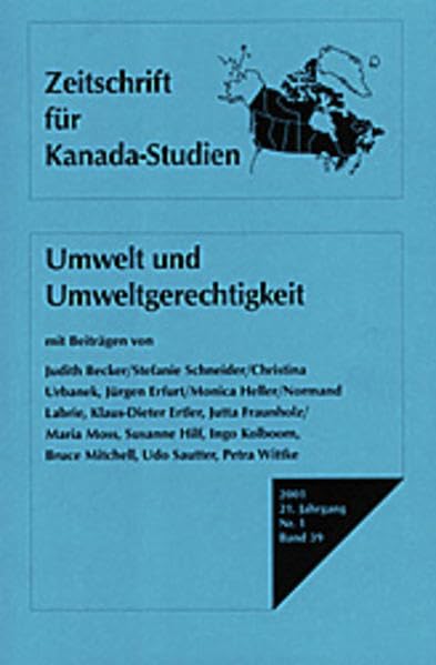 Zeitschrift für Kanada-Studien. 2001/20. Jahrgang/Nr. 1/Band 39 Foreign Languages ​​& Dictionaries